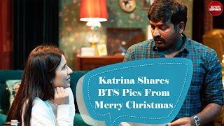 Katrina Shares Pics From Merry Christmas Sets With Vijay Sethupathi | Merry Christmas Movie