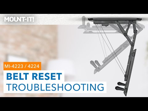 Belt Reset | MI-4223 & MI-4224 ( Troubleshooting )