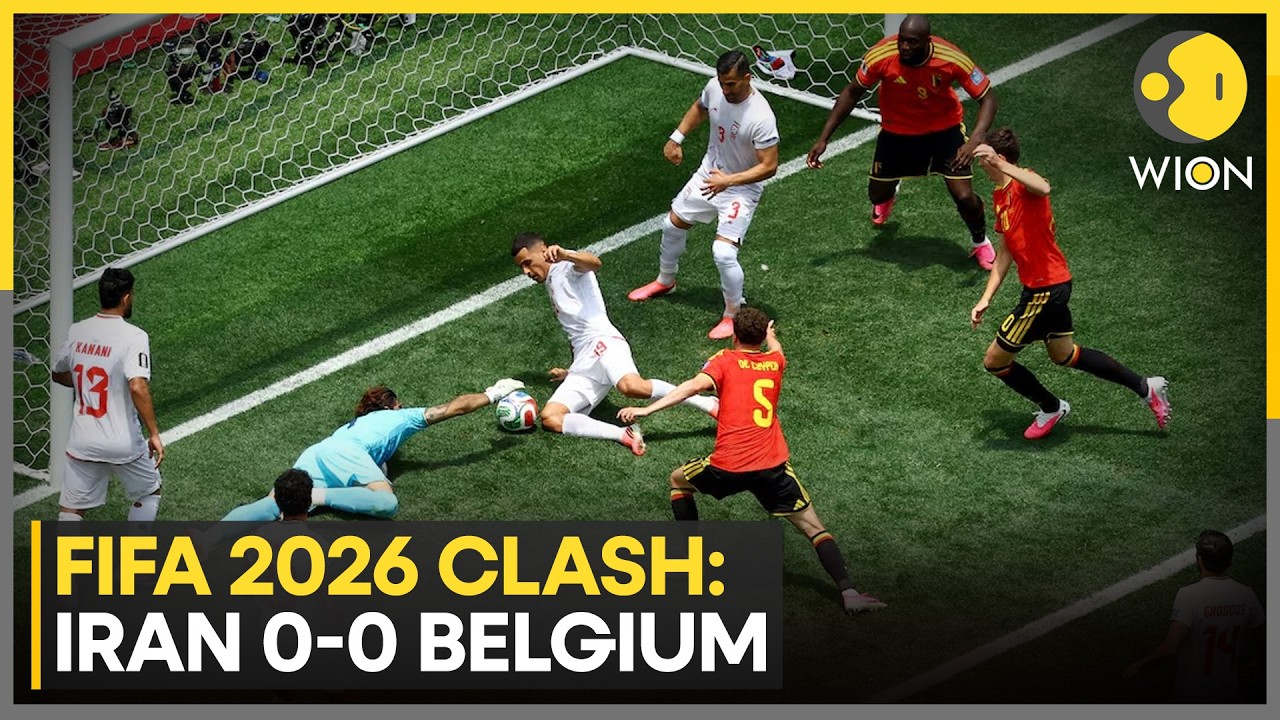 FIFA World Cup 2026: FIFA World Cup 2026: Belgium Held To 0-0 Draw By Resolute Iran