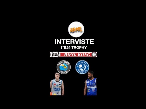 INTERVISTE 1° B24 TROPHY -Vanoli Cremona vs Germani Brescia 2k23