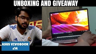 BUDGET RANGE LAPTOP ASUS VIVOBOOK S14 S406U FINGERPRINT UNBOXING @34000/-I3 |8GB|250GB SSD # 13