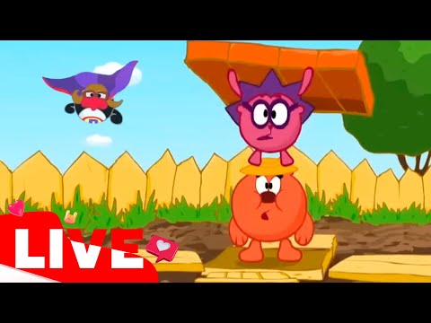 🔴LIVE Смешарики 2D. Весь первый сезон