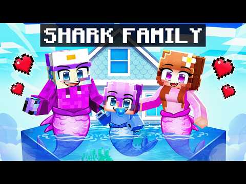 Having a SHARK Family in Minecraft!