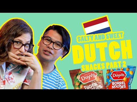 The Dutch did it again! Tasting The Best SNACKS from NETHERLANDS Part 2 &bull; SALTY & SWEET