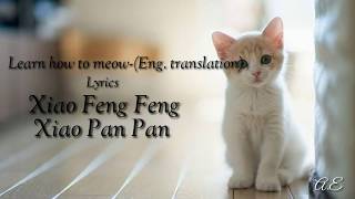 Download lagu Learn how to meow(English version) Lyrics by Xiao Feng Feng and Xiao Pan Pan mp3 Download lagu Learn how to meow(English version) Lyrics by Xiao Feng Feng and Xiao Pan Pan mp3