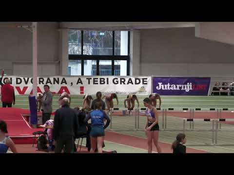 60m prepone [Ž], KVALIFIKACIJE, 2 skupina - Dvoransko PH za juniore i juniorke 2023