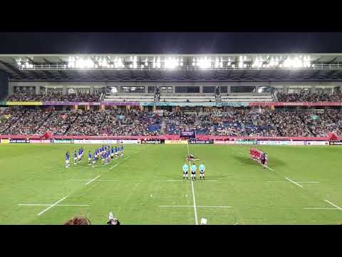 Samoa haka vs Russia