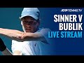 Jannik Sinner v Alexander Bublik live stream | 2021 ATP Miami Open streaming