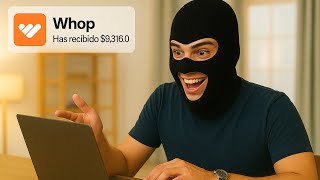 Como GANAR $9,316 desde CASA SIN ENSEÑAR LA CARA con WHOP