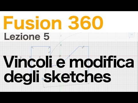 How to Edit a Sketch and Use Constraints in Fusion 360 - Fusion 360 Tutorial - 5