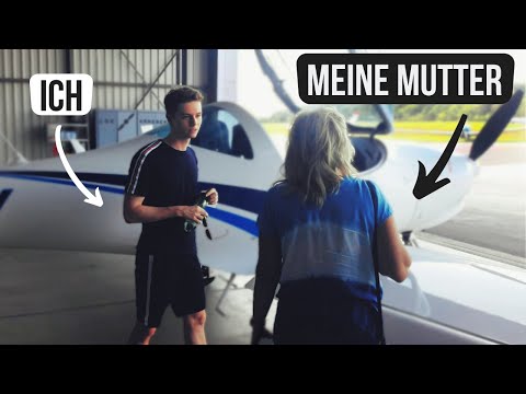 Privatpilot nimmt seine MUTTER mit auf einem Rundflug (NACH BESTANDENER LIZENZ)