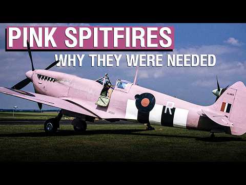 The Logic Behind Pink Spitfires in WW2 | Rex Explains