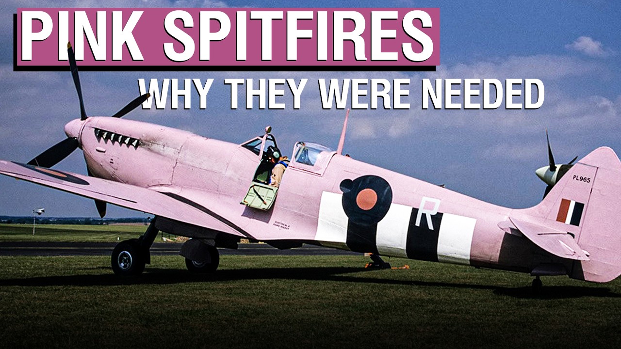 The Logic Behind Pink Spitfires in WW2 | Rex Explains