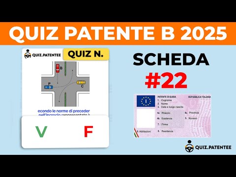 Official Driving License B Quiz 2025 | Worksheet #22 to Prepare for the Exam!