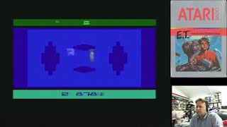 Retro Atari 2600 & Atari 8 bit Games (ET, Superman, Asterix, Super Breakout) October 2017