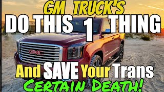 SAVE YOUR 2015-2021 GM Transmission! Official GM TSB 21-NA-199 Thermostat upgrade  DIY