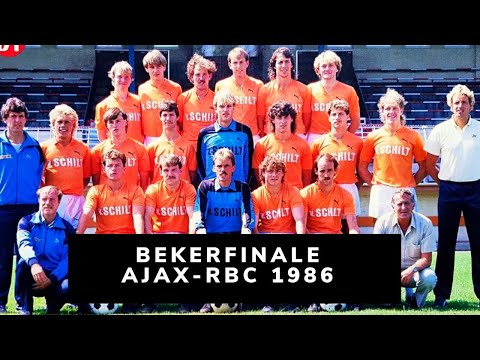 KNVB Bekerfinale 1986 Ajax - RBC
