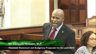 Edmund Hinkson 2015 Budget Presentation