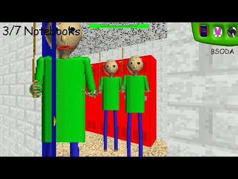 Baldi's Basics Characters Chaos! Gameplay