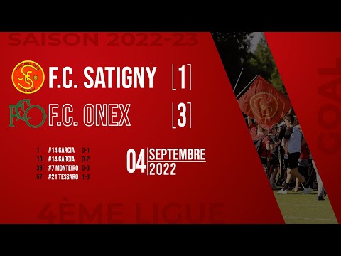 F.C. Satigny 2 - F.C. Onex 3 [04.09.2022]