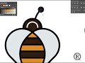 bee logo design
