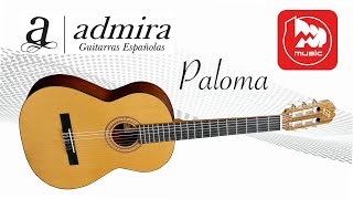 Video thumbnail for Классическая акустическая гитара Admira Paloma by PopMusicRu