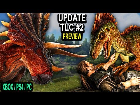ARK NEW TRIKE MODEL & RAPTOR POUNCE ATTACK PREVIEW!! Ark Survival Evolved TLC Phase 2 Preview