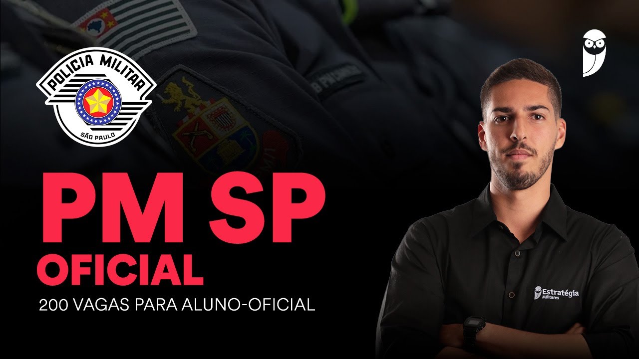 Concurso PM SP Oficial: comissão formada para 200 vagas
