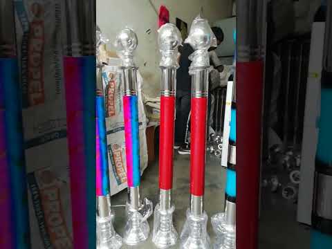 Stainless steel round waram colour master pillar, for home,h...