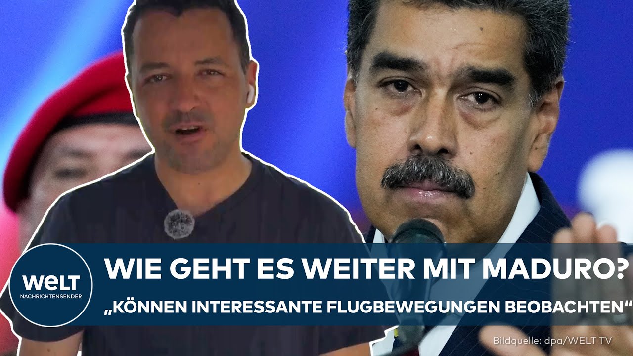 NACH US-ANGRIFF: Wie geht es weiter mit Maduro? „Können interessante Flugbewegungen beobachten“