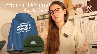 Is this the easiest way to sell art? My Print-on-Demand Experiment ✨