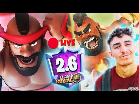 🔴ALLENIAMOCI CON IL MIGLIOR DECK CHE CI SIA!! IL 2.6 COL DOMATORE SU CLASH ROYALE!! + PES 2021