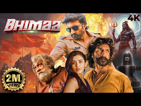Gopichand New South BLOCKBUSTER Action Bhimaa 2024 Hindi Dubbed Movie 4K | Priya Bhavani Shankar