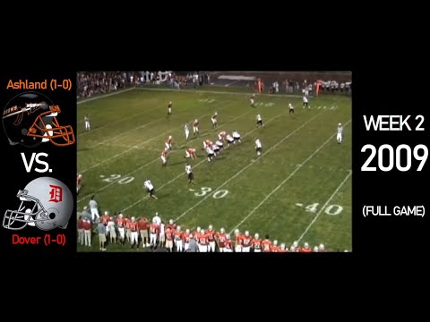 Ashland Arrows (1-0) vs. Dover Tornadoes (1-0) - 2009 Ohio High School Football (FULL GAME)