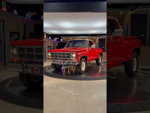 Introducing our New Arrival! 1979 Chevrolet K-10 4X4 Pickup (badged as a GMC) 😍🔥 Available Now!