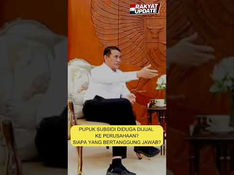 Mentan Amran Langsung Bertindak! Laporan Pupuk Subsidi di Tuban Direspons