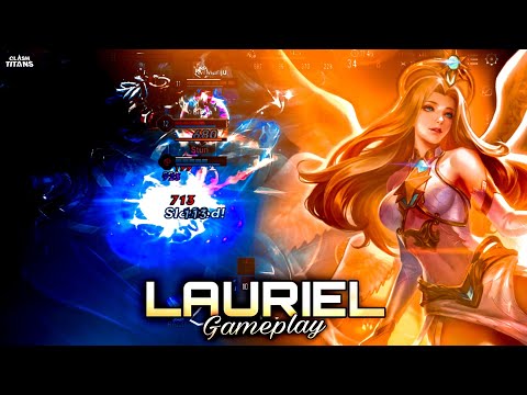 Lauriel Advanced Guide and Tips on Midlane | Lauriel Full Gameplay | Clash of Titans | CoT