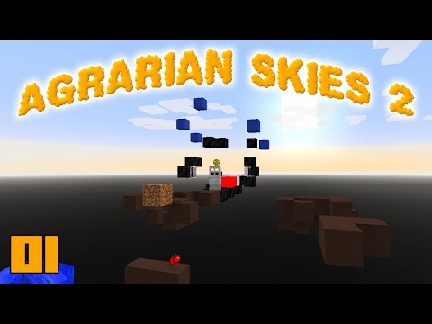 Minecraft Mods Agrarian Skies 2 - ROUND TWO !!! [E01] (Modded Skyblock)