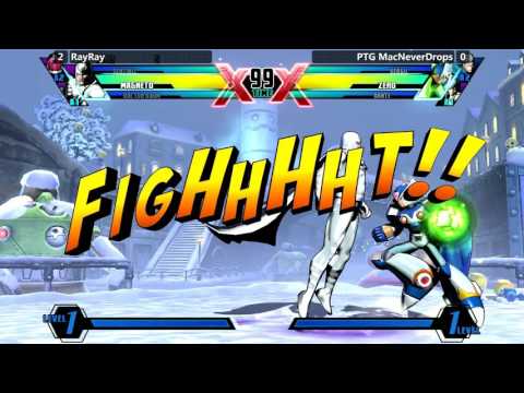 UMVC3 Semis @ NEC16 - RayRay vs Mack Never Drops [720p/60fps]