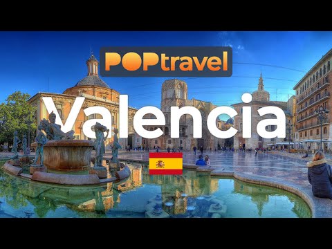 Walking in VALENCIA / Spain 🇪🇸- 4K 60fps (UHD)