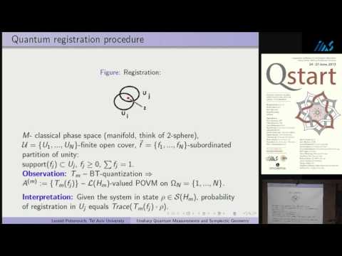 Leonid Polterovich-  Unsharp Quantum Measurements and Symplectic Geometry