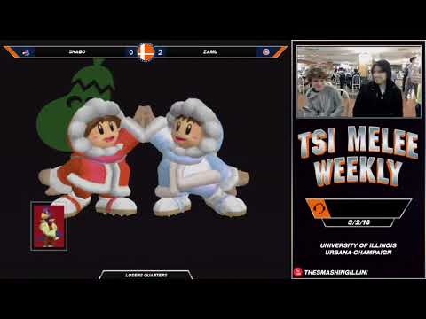 [The Smashing Illini] Shabo (Falco) vs. Zamu (Fox, ICs, Link) SSBM Singles