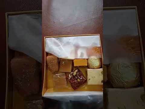 #Dadu's ... The taste of celebration#sweet box opening #shorts