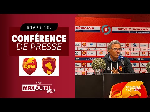 J13 - QRM / RAF : Réaction d'après-match de Didier Santini