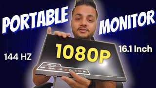 1080P 144 HZ Portable Monitor || The Unboxing & Testing