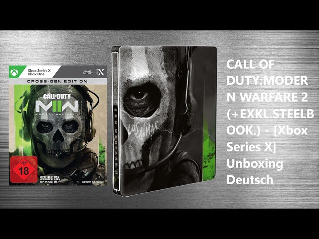 Vídeo relacionado con Call of Duty: Modern Warfare II Limited STEELBOOK Edition für PS5 (versión 100% uncut) (deutsche Verpackung)