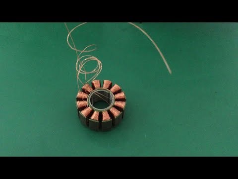 small type fan motor stator coil winding machine for BLDC armture