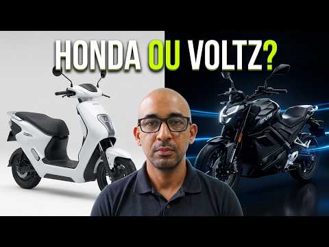 Moto Elétrica HONDA vs VOLTZ: QUAL ESCOLHER?