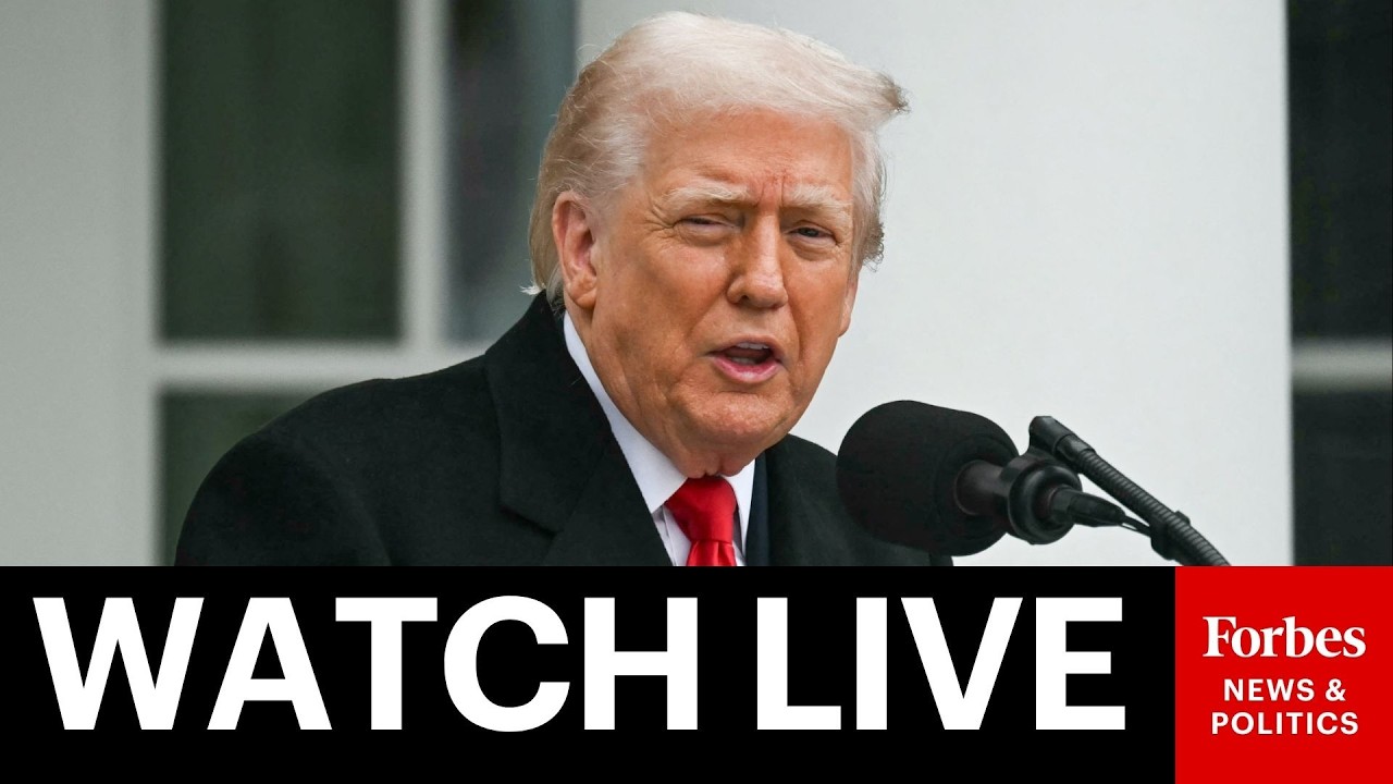 Video | LIVE: President Trump Delivers Remarks As Iran Ceasefire Is Tested