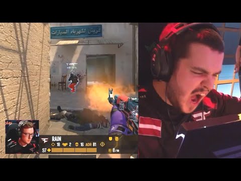 rain take down VP by 1 vs 3 clutch